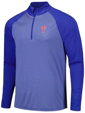 Philadelphia Phillies Quarter Zip Pullover Sweater NWT